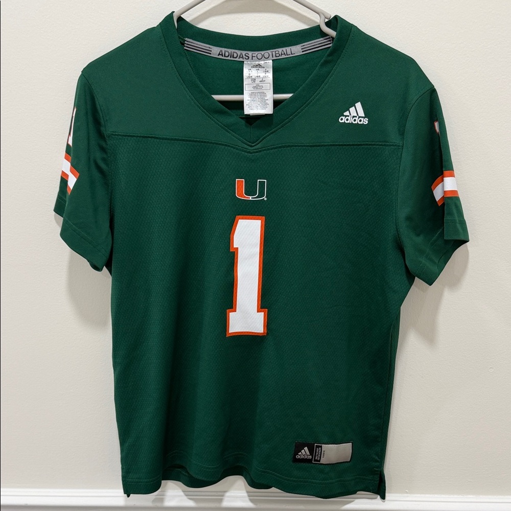 Adidas Woman’s Miami Hurricanes Jersey